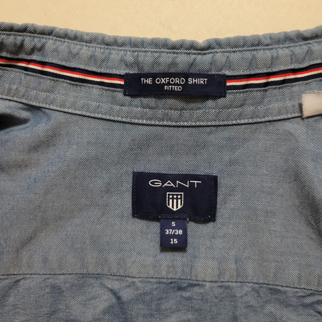 Blå Oxfordskjorta från GANT - 2