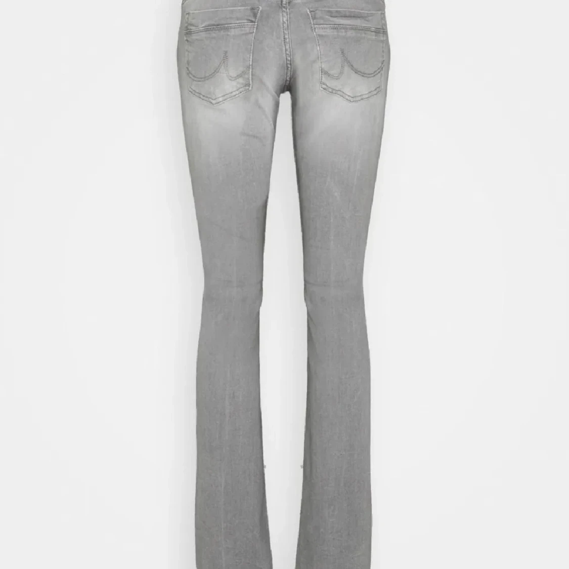 Grå bootcut jeans - 1