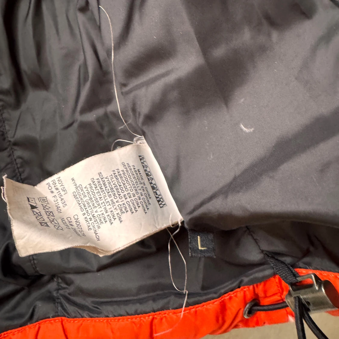 Röd pufferjacka från Napapijri L - 3