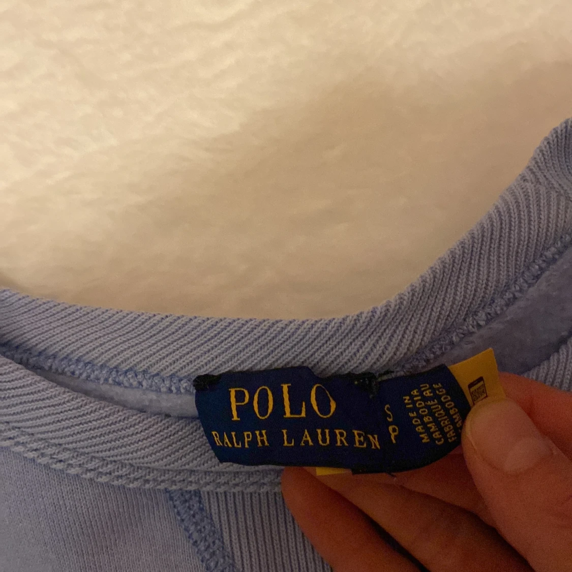 Ljusblå sweatshirt från Polo Ralph Lauren - 3