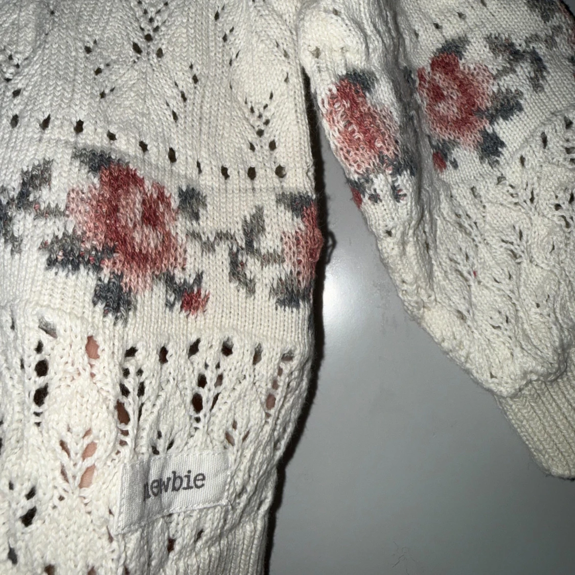 Blommig kofta från Newbie, stl 74 - 2