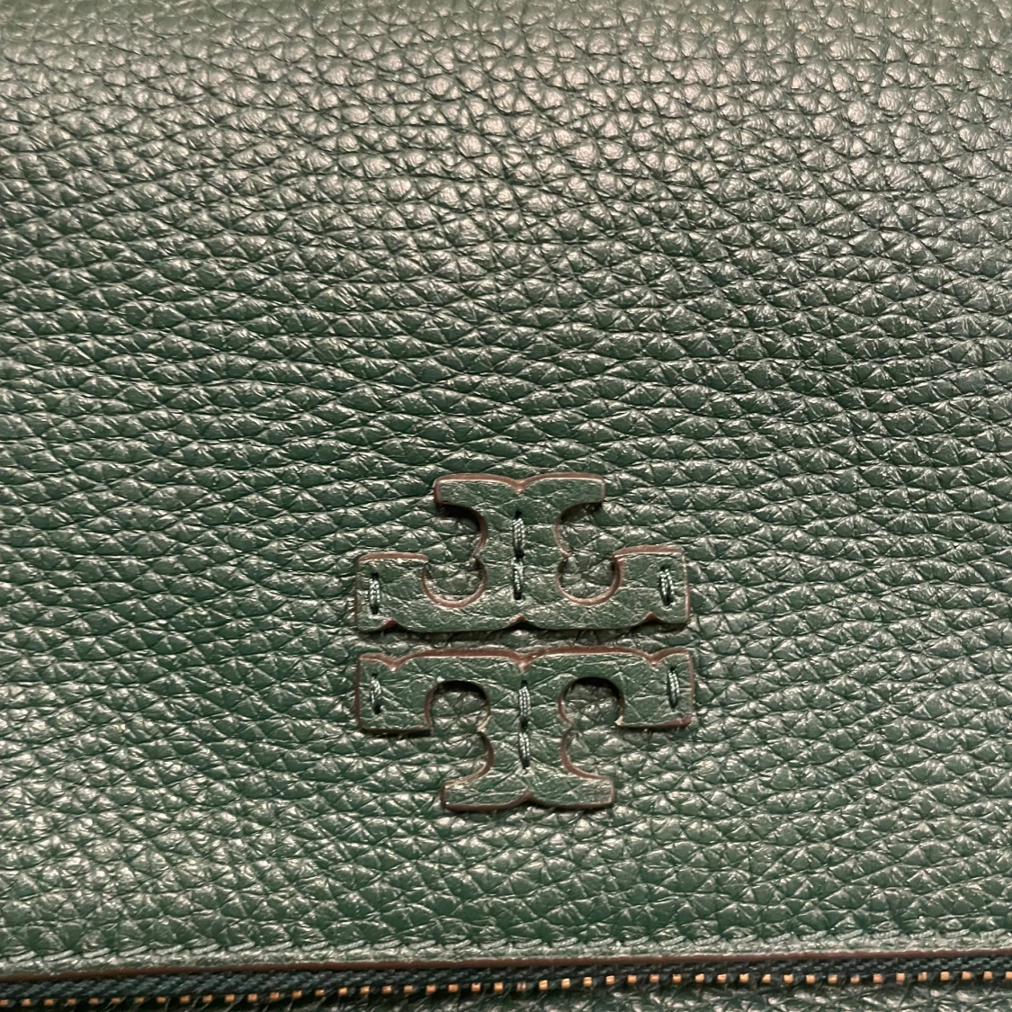 Grön axelväska från Tory Burch i skinn - 2