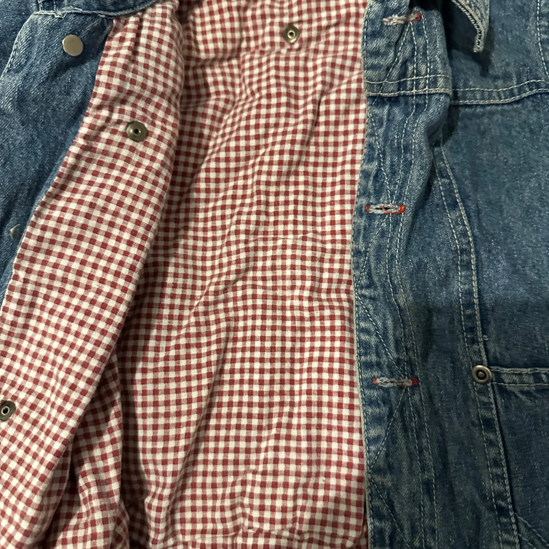 Jeansjacka lite vintage storlek 86 - 1