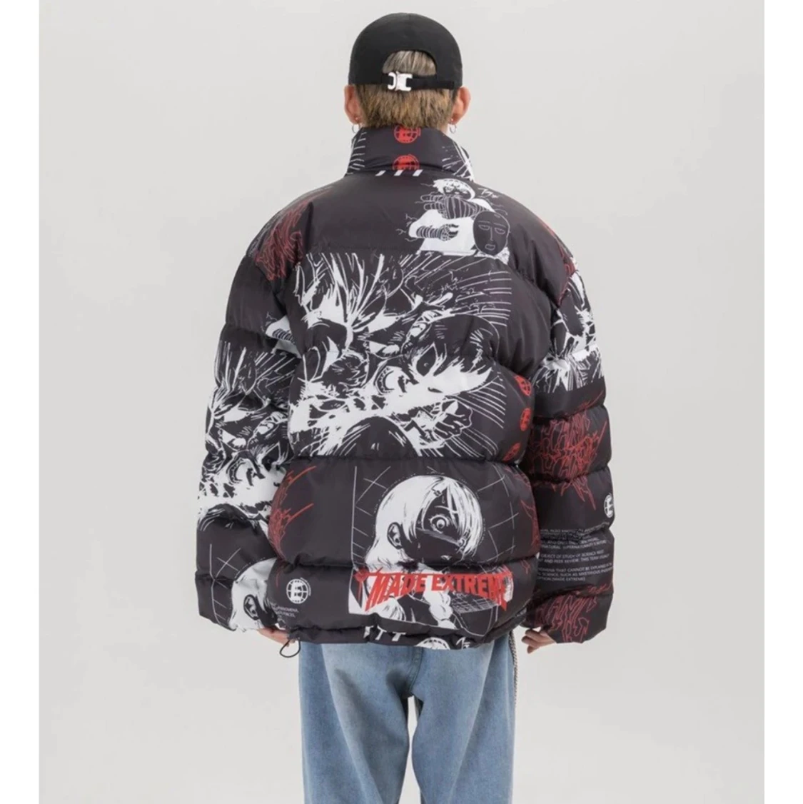 Anime puffer jacket - 90