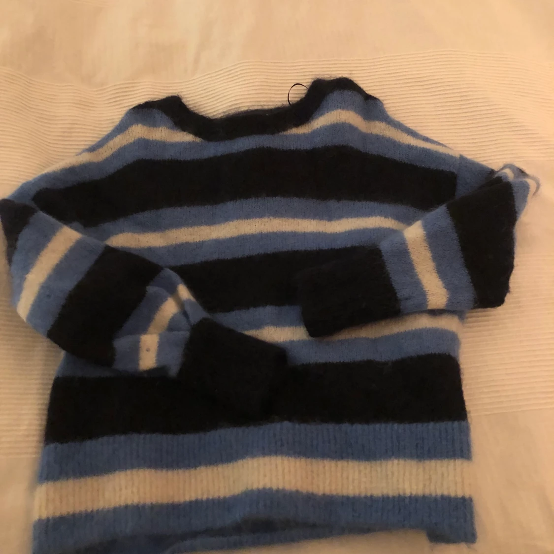 Stickad oversized tröja