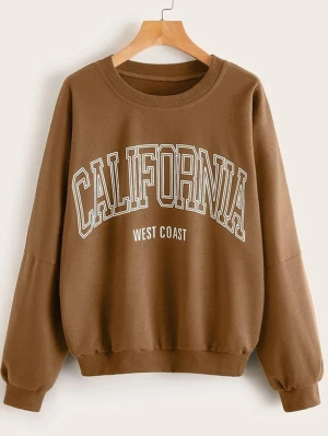 Brun Shein Tröja - Brun shein california tröja