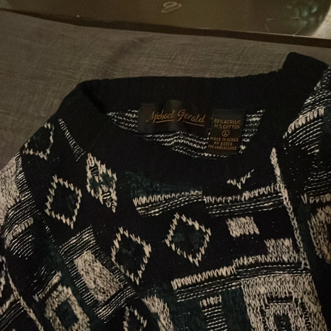 Tröja med mönster - 90