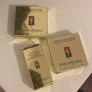 Yves Saint Laurent ögonskugga  - Oanvänd Saint Laurent ögonskugga i olika färger. Nypris 400kr styck. Säljer alla för 300kr tillsammans (kan även sälja var för sig) pris kan diskuteras 