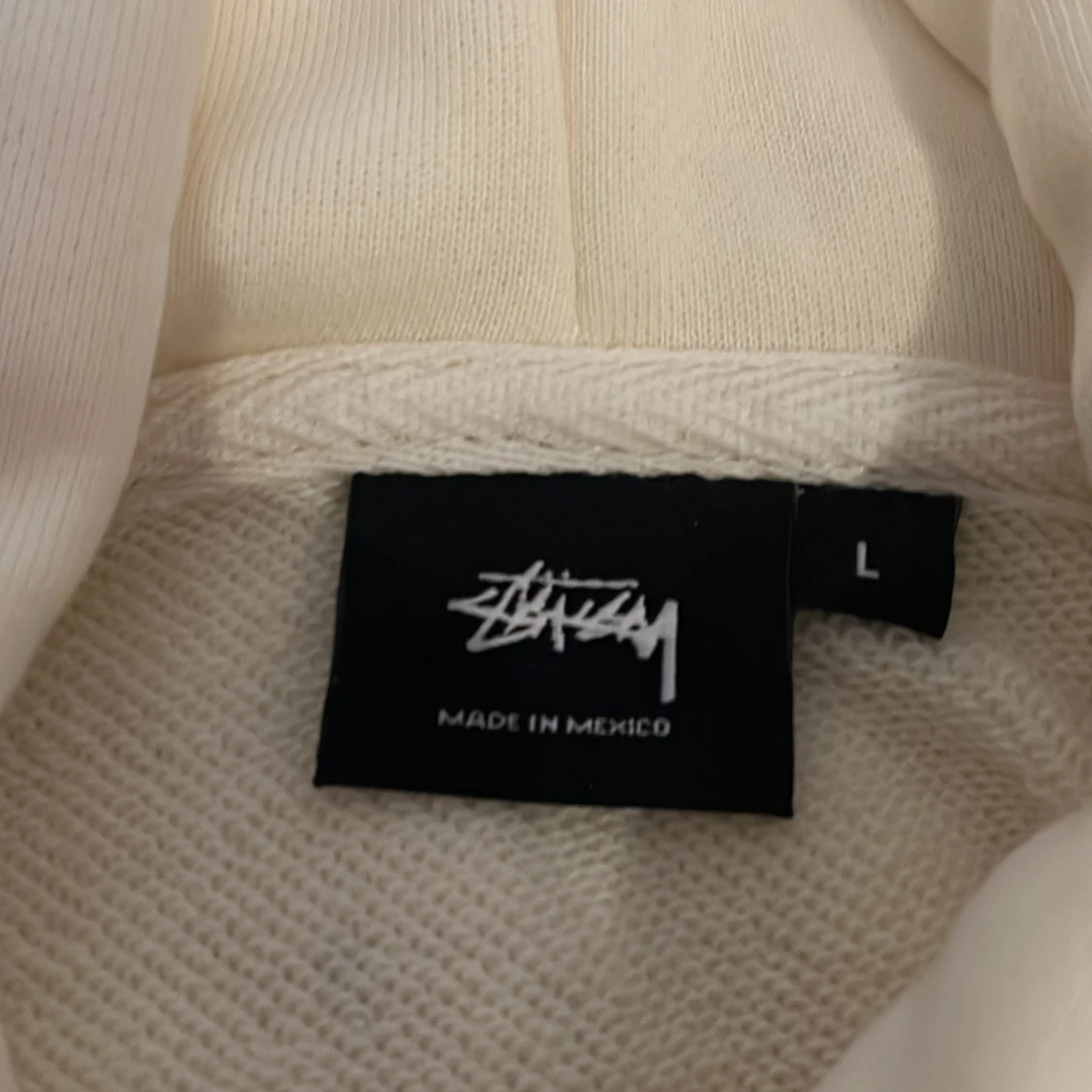 Creme Stussy Hoodie - 90
