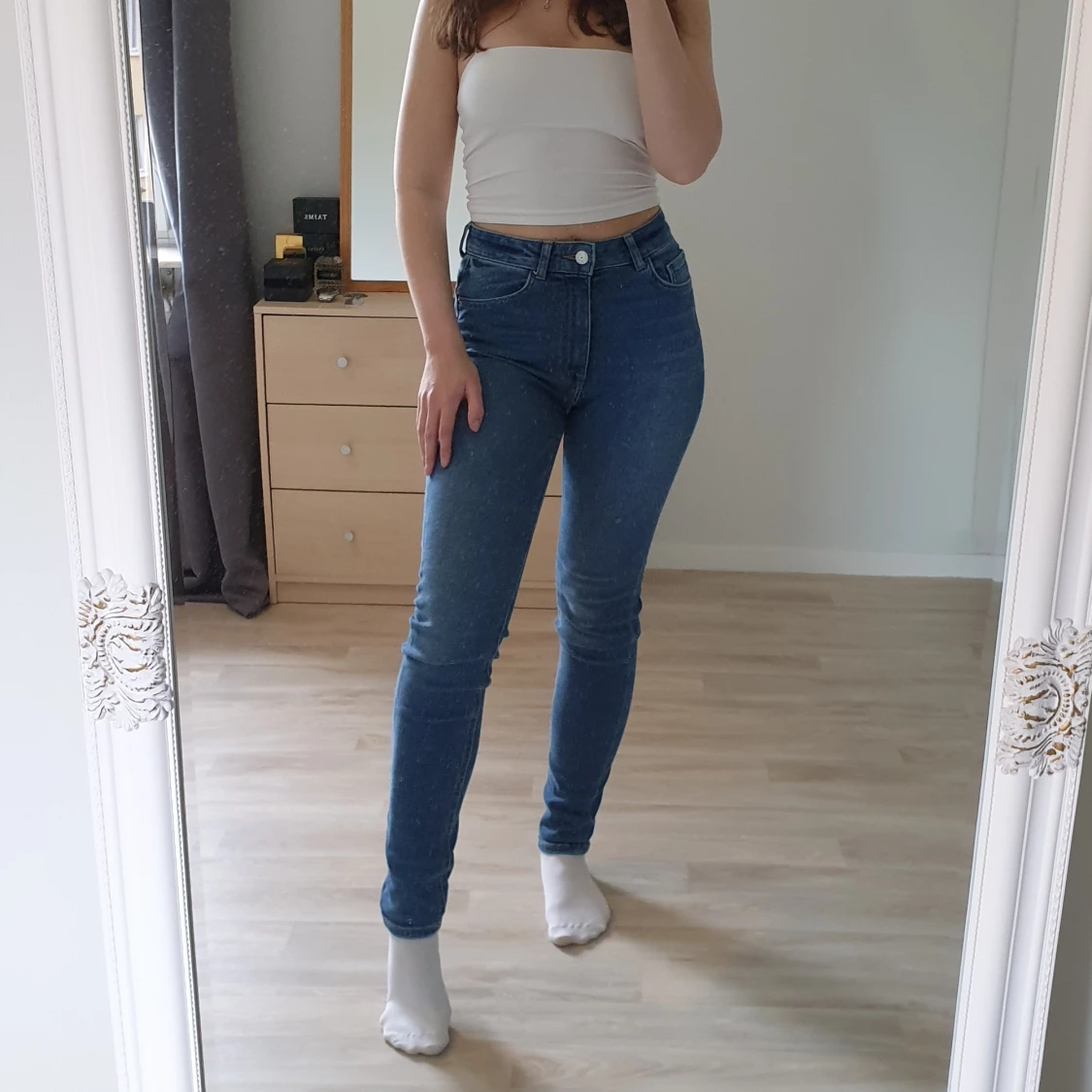 Blå jeans