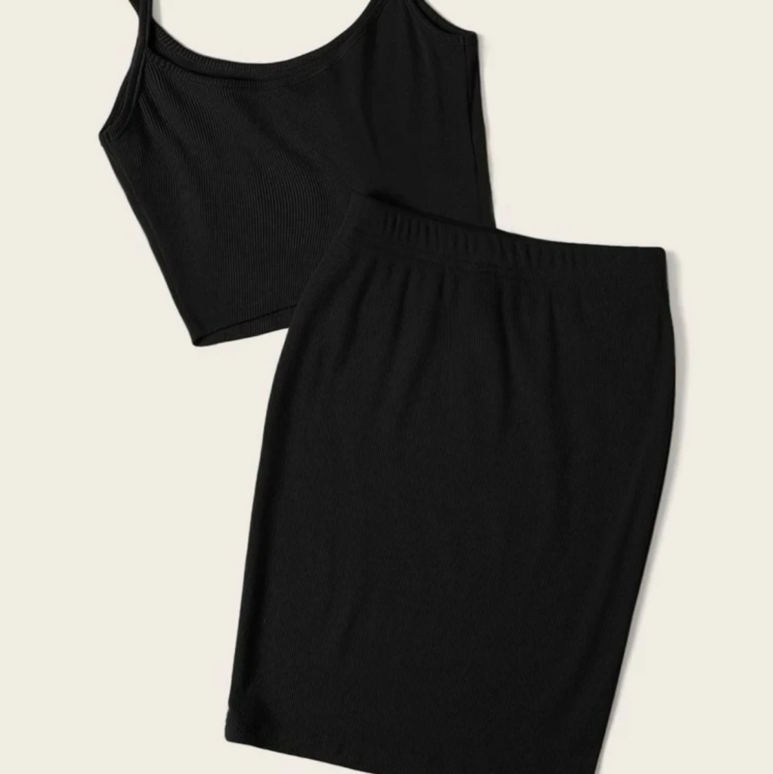 svart sett från shein