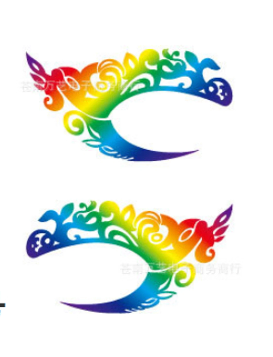 Konst Ögonskugga klistermärken  - 90