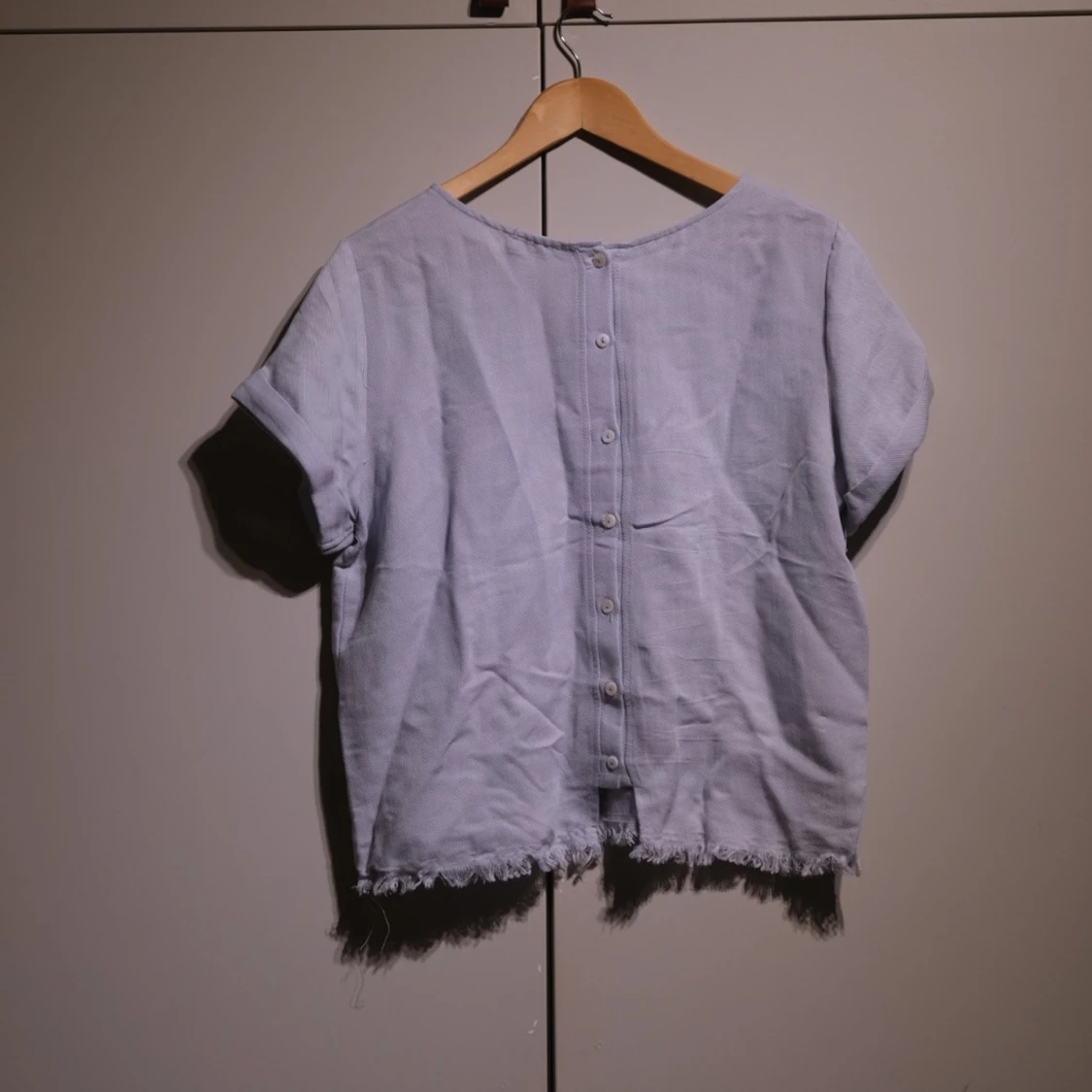 Light blue cotton shirt - 90