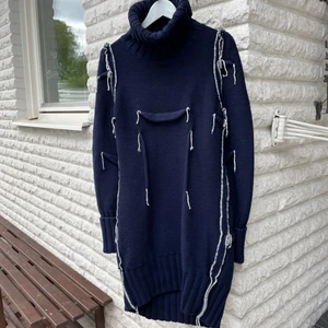 Martin Maison Margiela x H&M - Oversized poloklänning/turtleneck från Martin Margielas kollektion med H&M. Storlek M. 