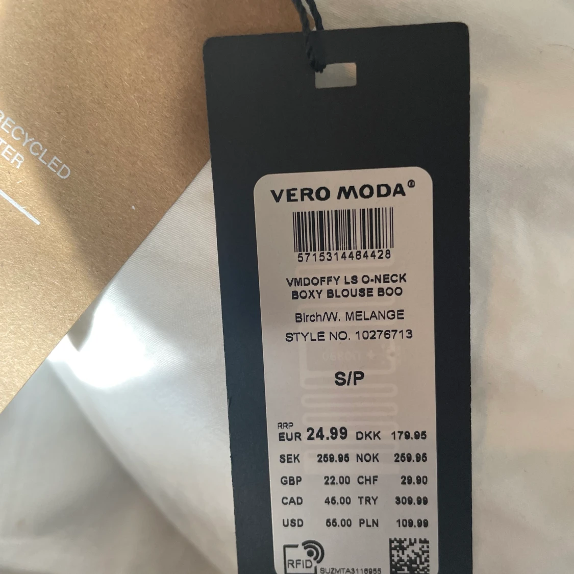 Beige stickad tröja - 91