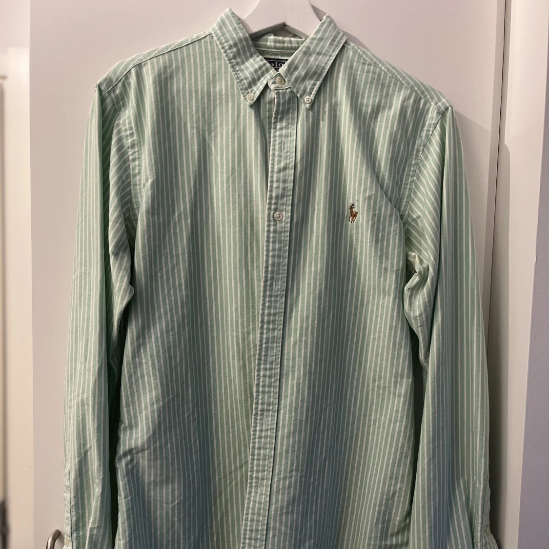 Ralph Lauren grön/vit randig, medium