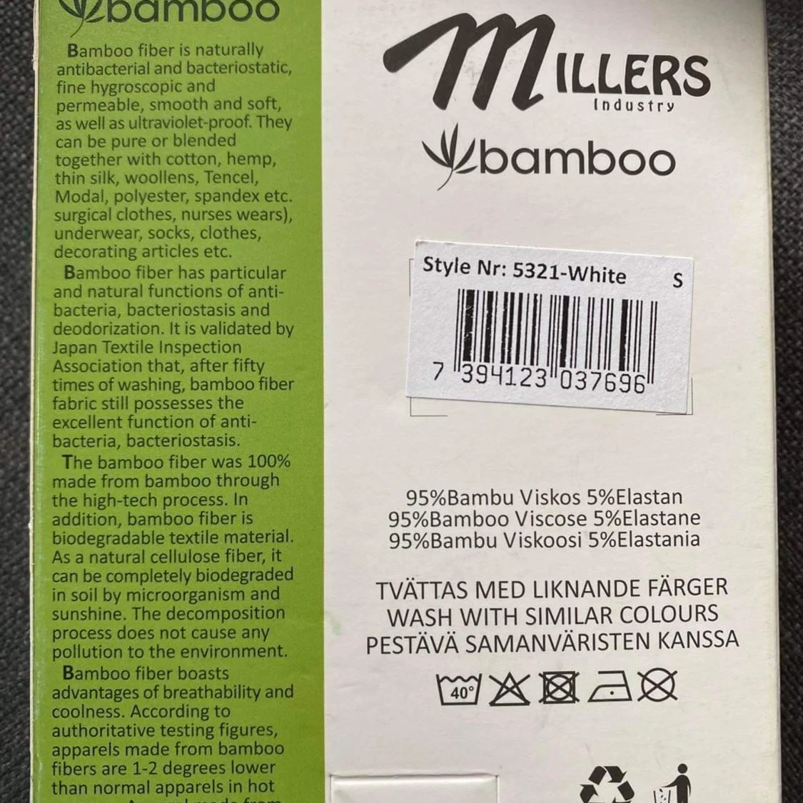 Nya trosor Bambu  dyra i inköp  - 90