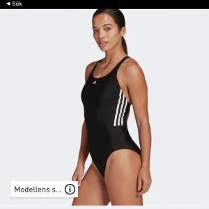 Baddräkt  - Adidas baddräkt, använd 1 gång, köparen står för frakt  