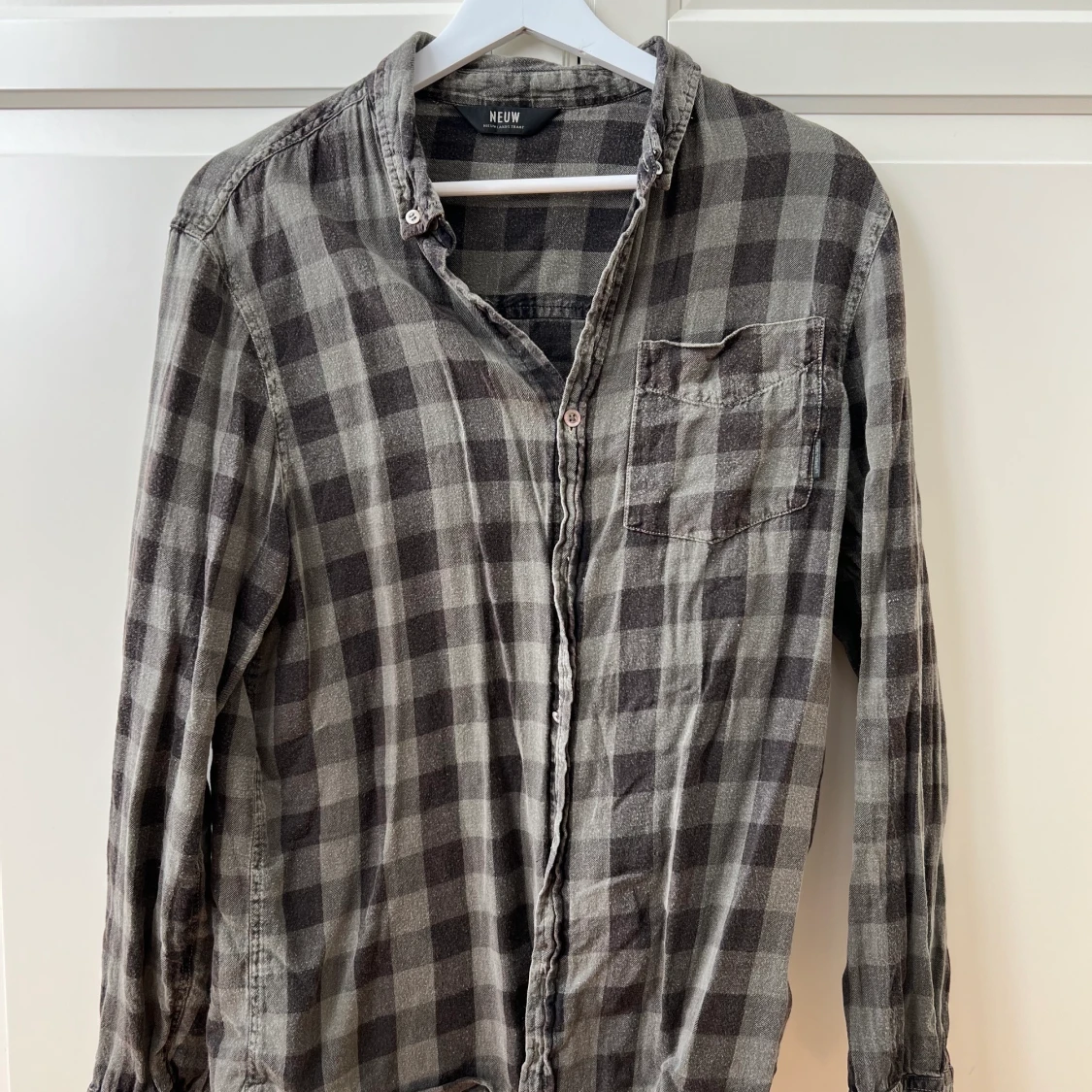 Rutig tunn flanell NEUW