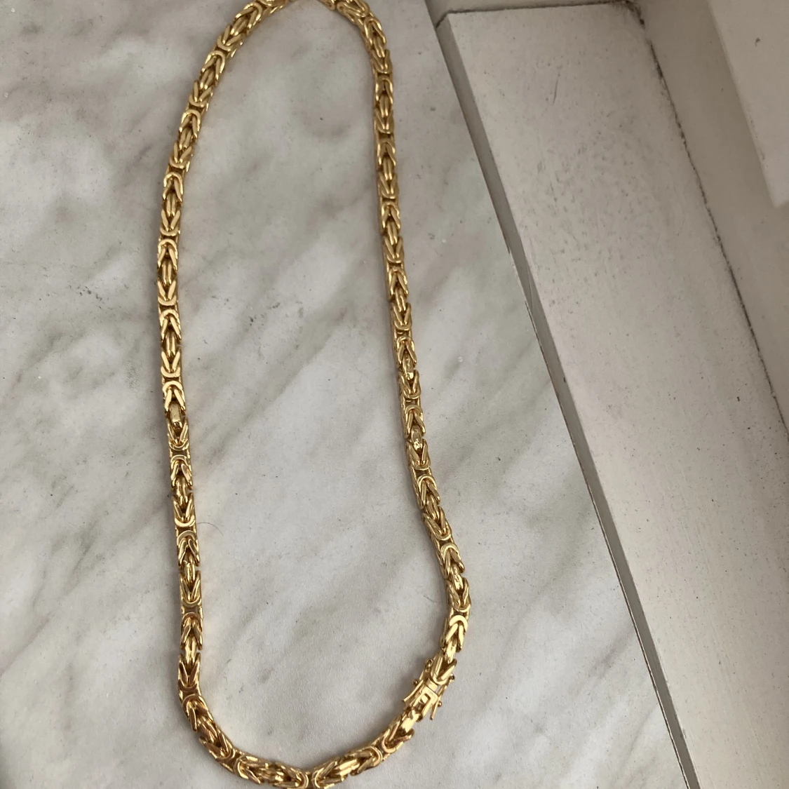 18K platterad Kejsarlänk från kejsar - 91