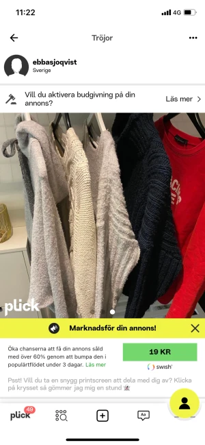 Tröjor billigt  - Säljer massa tröjor jag vill bli av med, därav billigt pris. Fint skick på majoriteten av plagg. PM för intresse. 