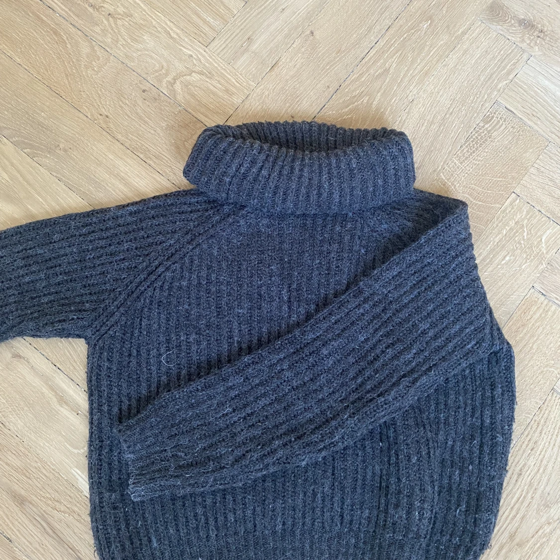 Croppd turtleneck tröja - 91