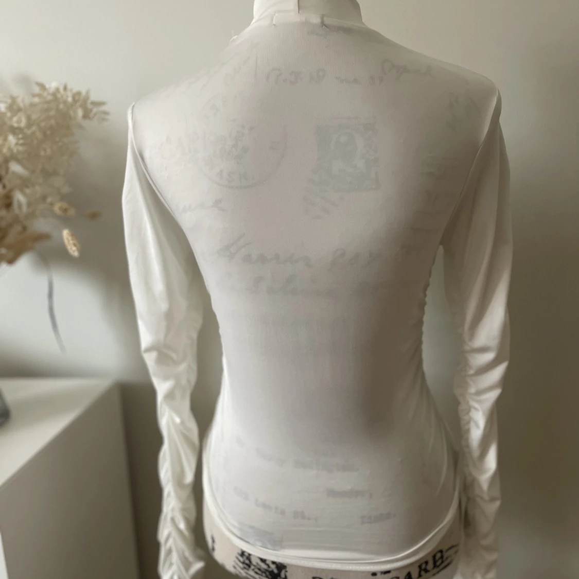 🦢Vit långärmad topp 🦢 - 91