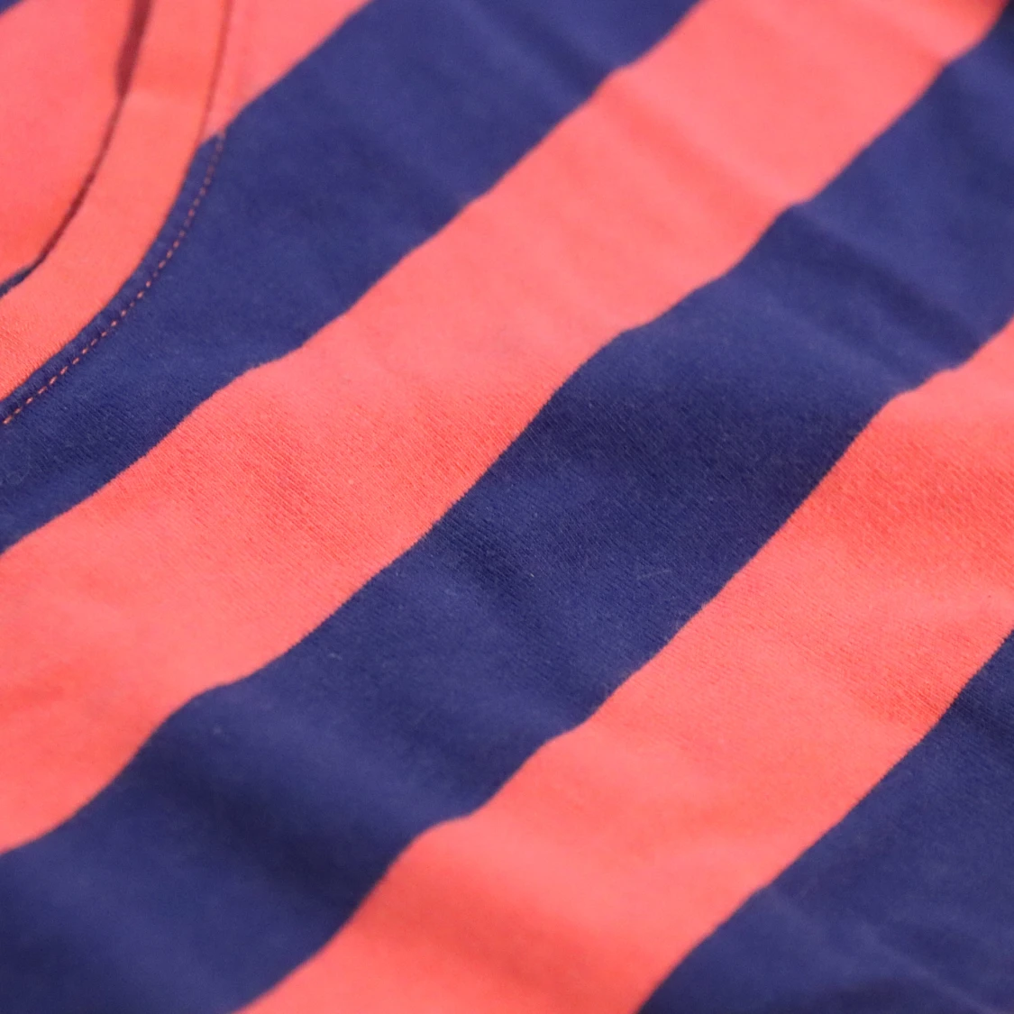 Randig T-shirt klänning  - 91