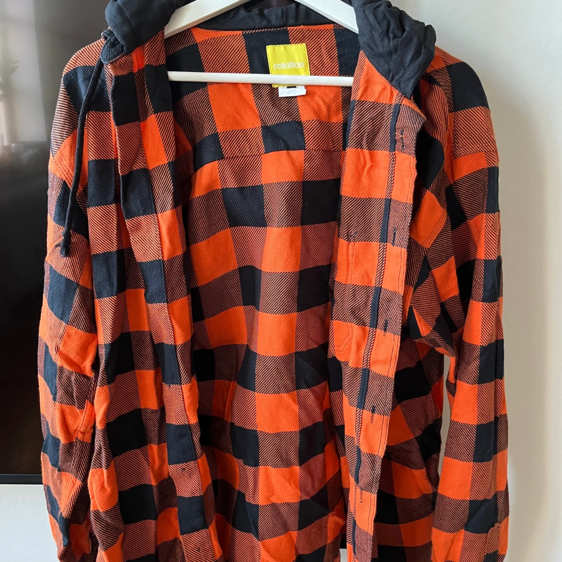 Rotation Flannel med Hoodie Strl L