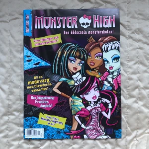 Monster High tidning - Nummer 1 från 2012, fint skick!
