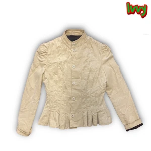  Beige jacka 🧥  - Beige jacka 🧥 i size S