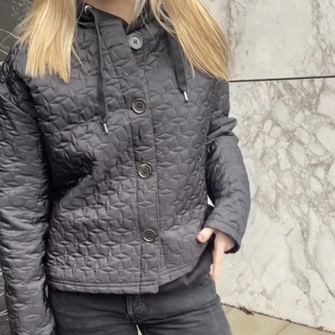 Vårjacka quiltad - 90
