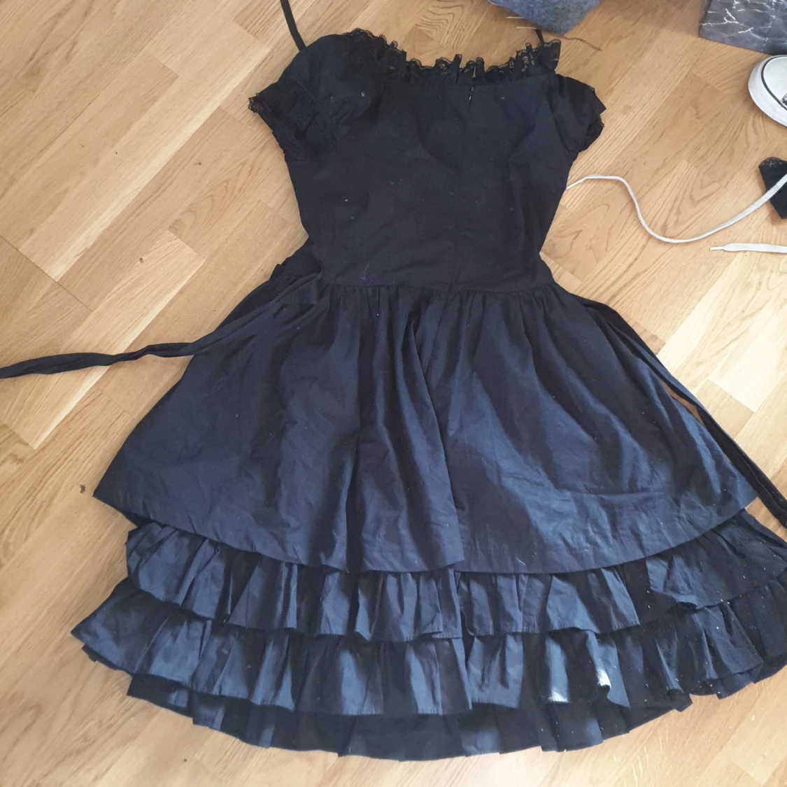 Svart lolita klänning - 90