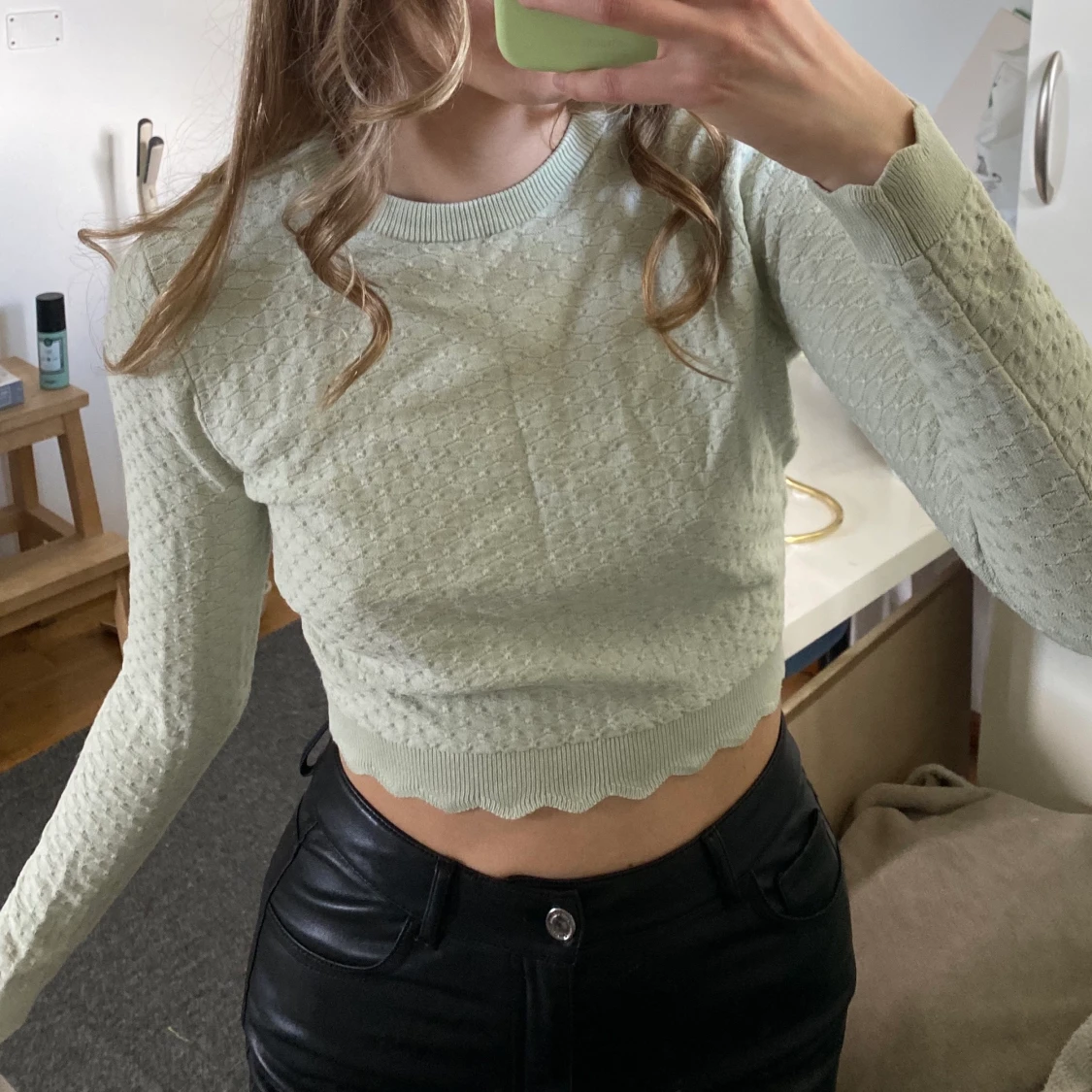 Grön topp från Zara