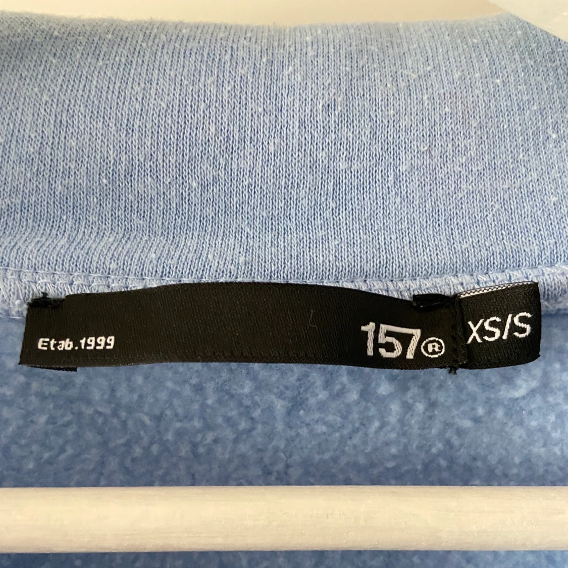 Blå zip-up tröja - 91