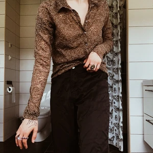 Brun spetstopp - Superfin brun spetstopp! 