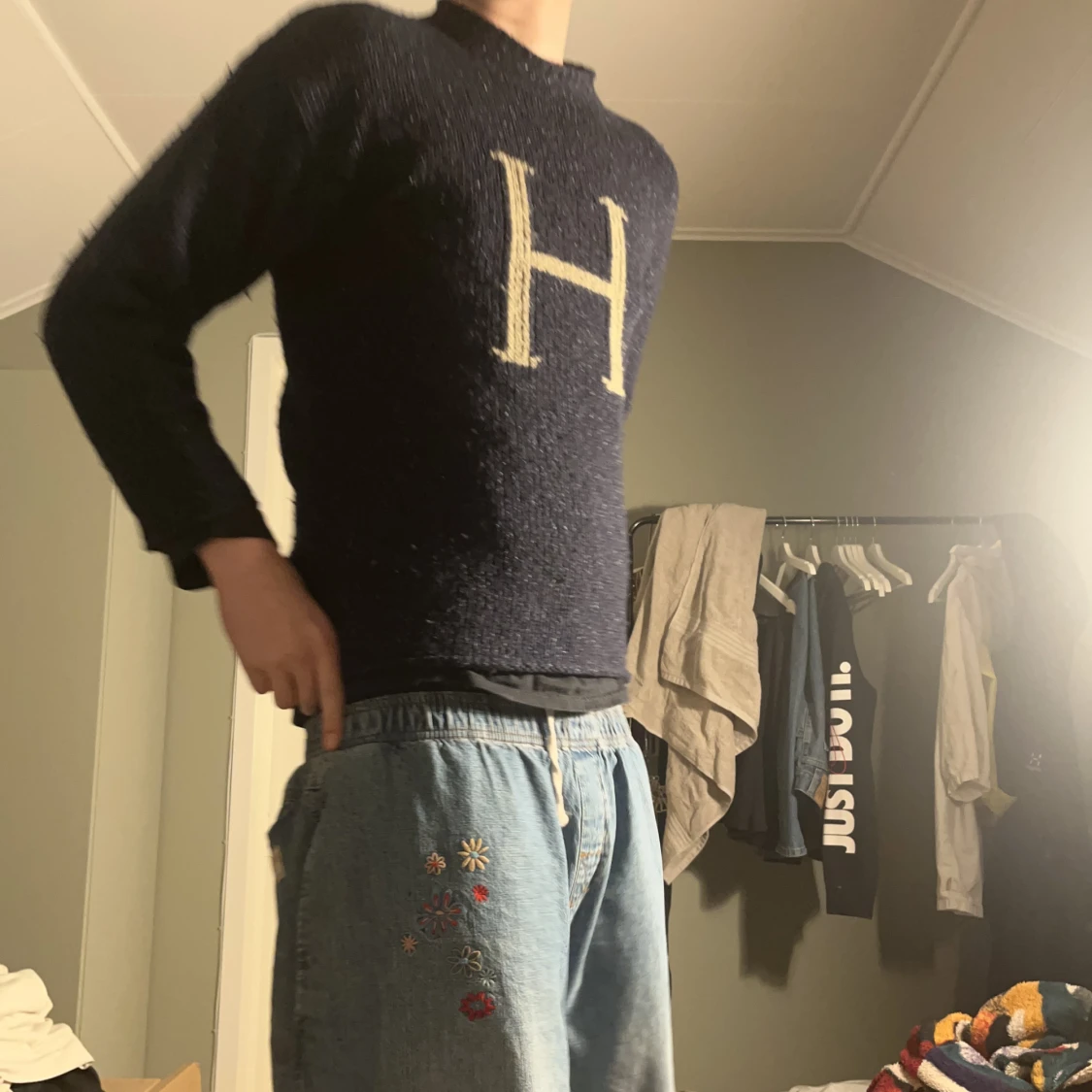 Harry potter stickad tröja. - 90