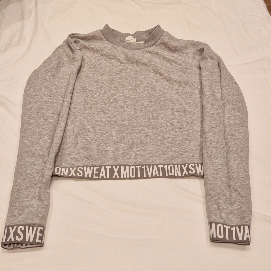 Långärmad magtröja/gym tröja