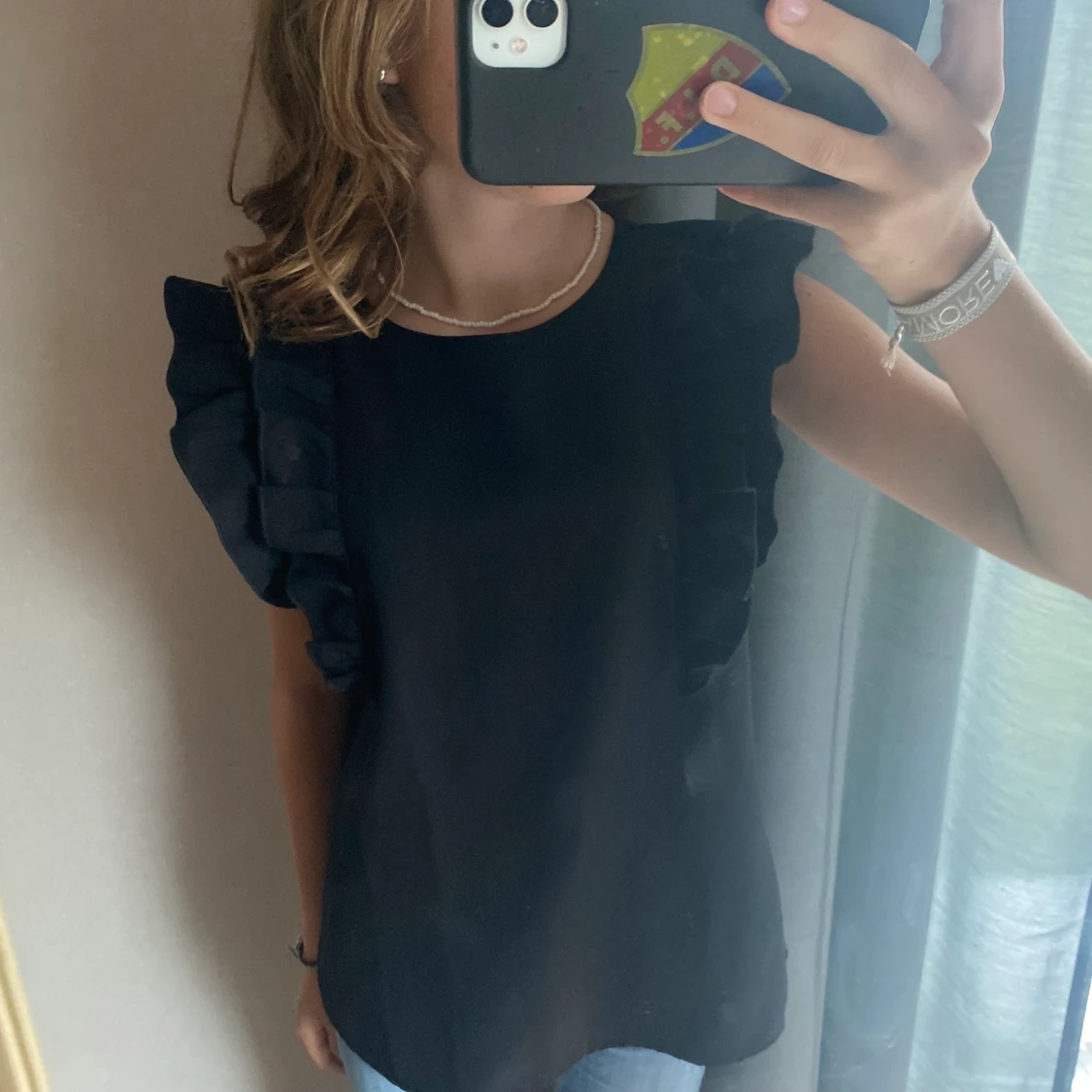 spetsad t-shirt  - 90