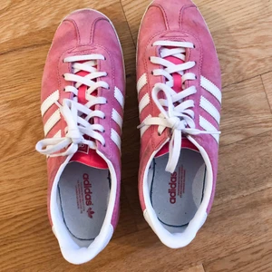 Adidas Gazelle rosa  - Rosa Adidas Gazelle i storlek 37. Nypris 700 kr.
