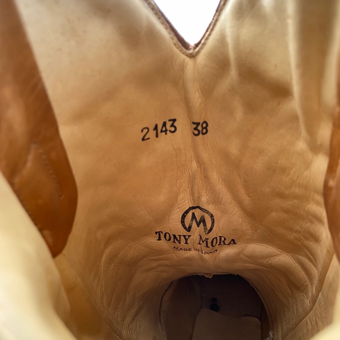 Bruna/beige cowboy-boots - 91