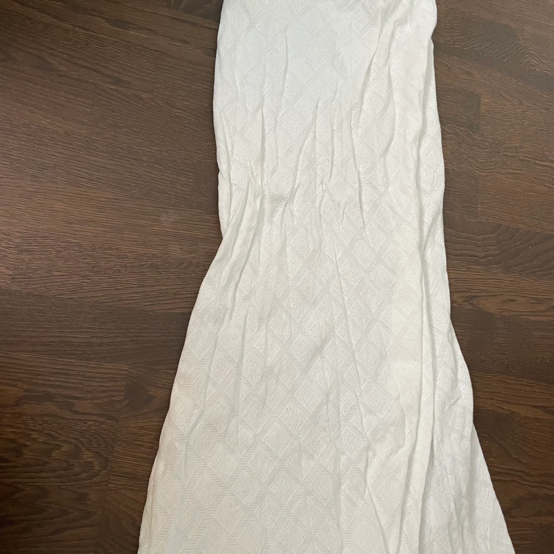 Vit maxikjol kjol långkjol Gina tricot S small - 91