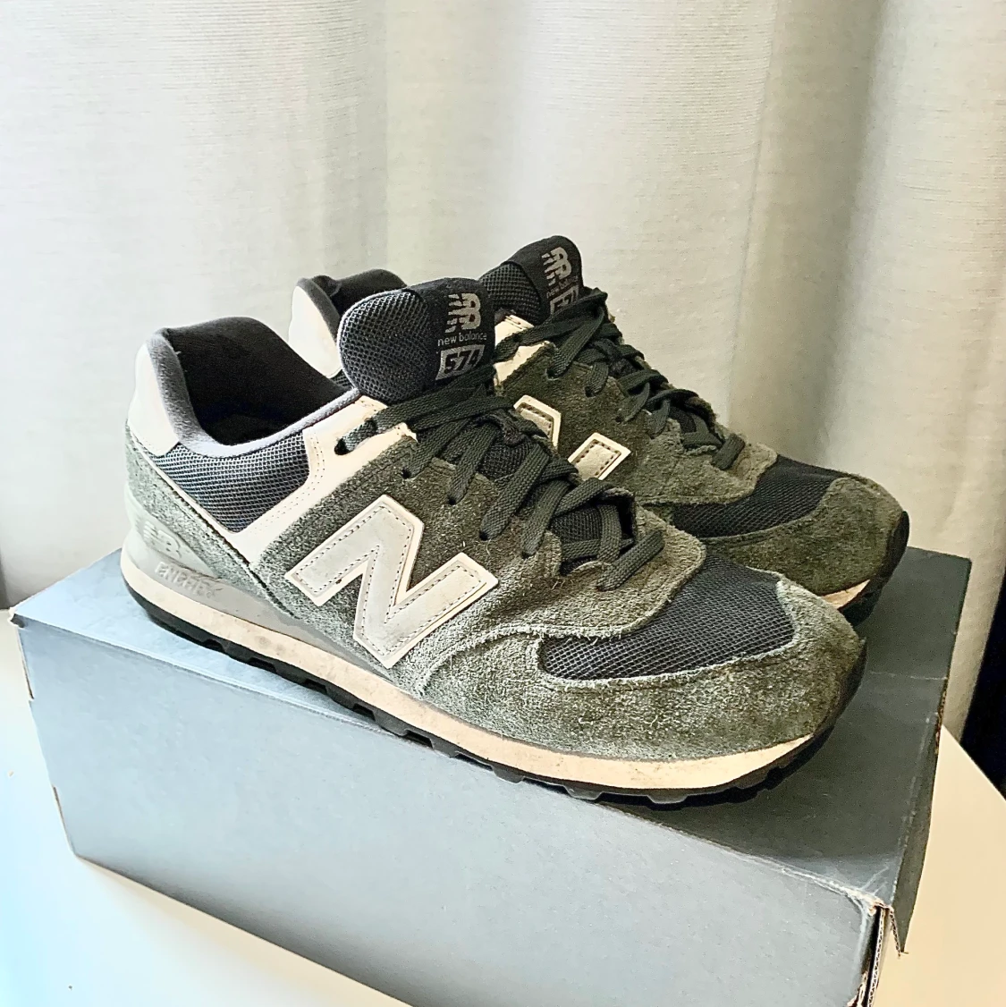 Gråa newbalance 574 - 91
