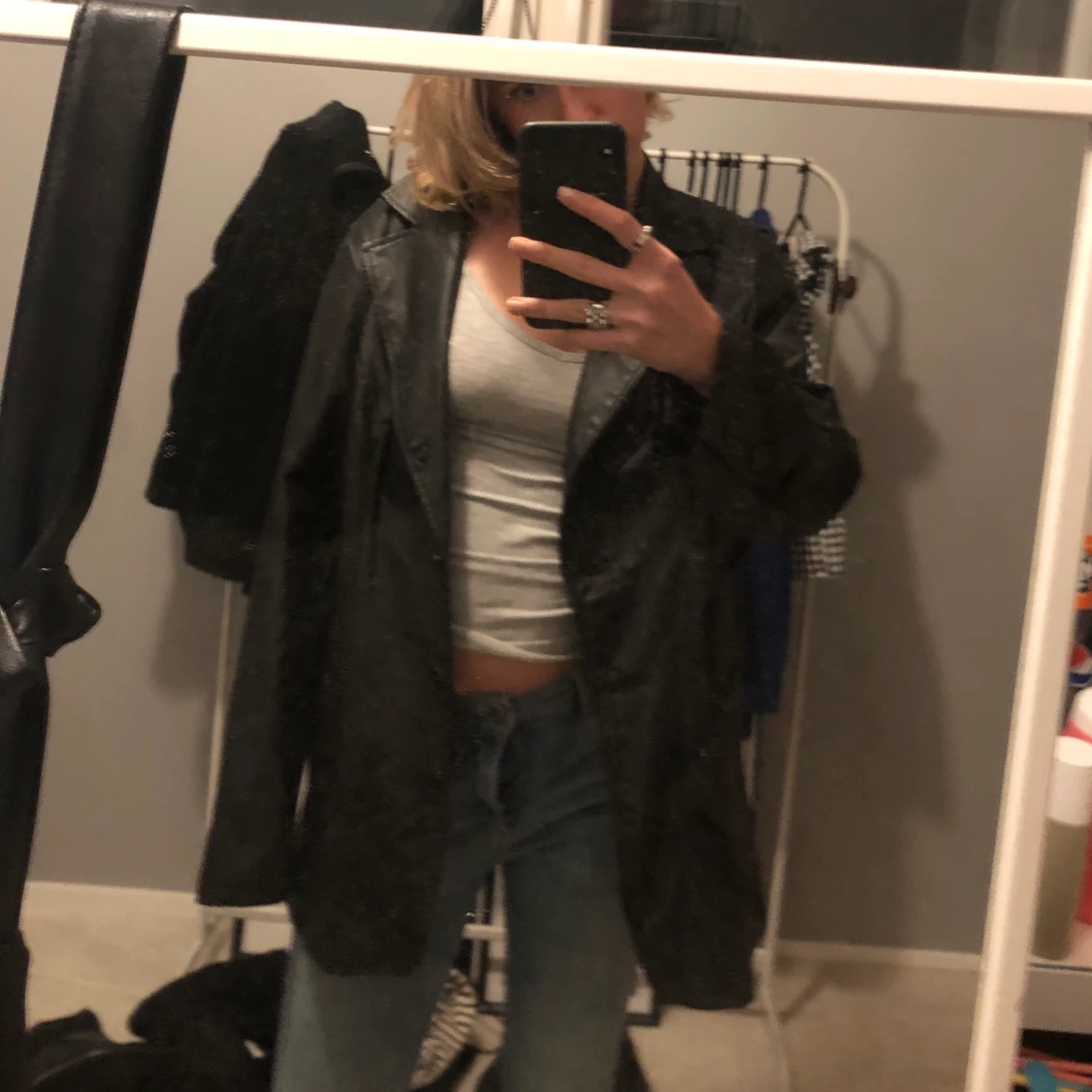 skinn kavaj / blazer - 90