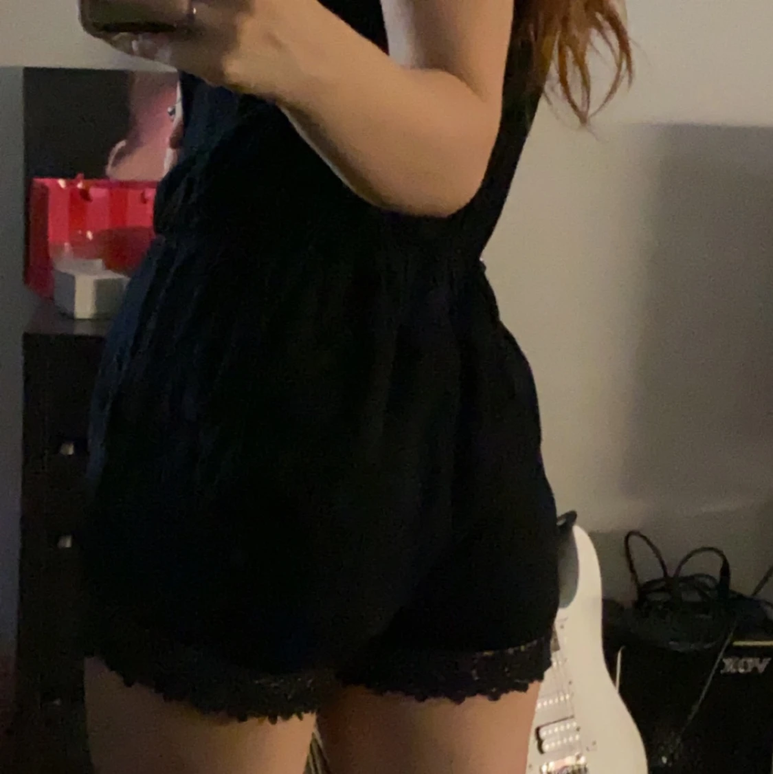 Gullig svart jumper - 91