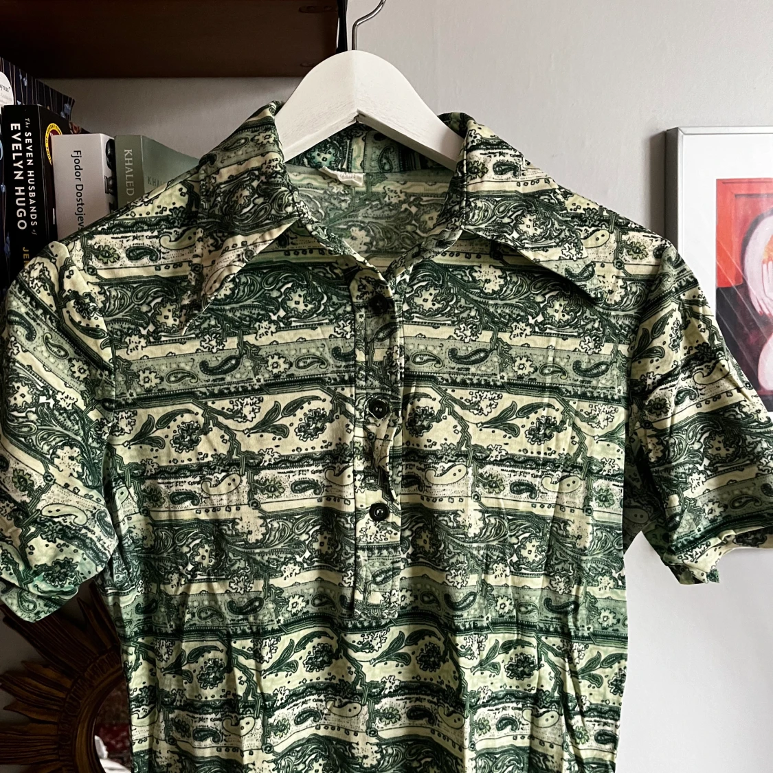 Kortärmad 70-tals skjorta  - 90