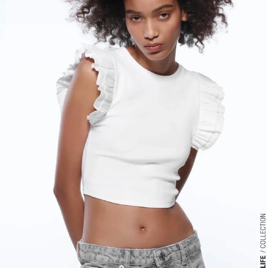 Populär vit topp från zara