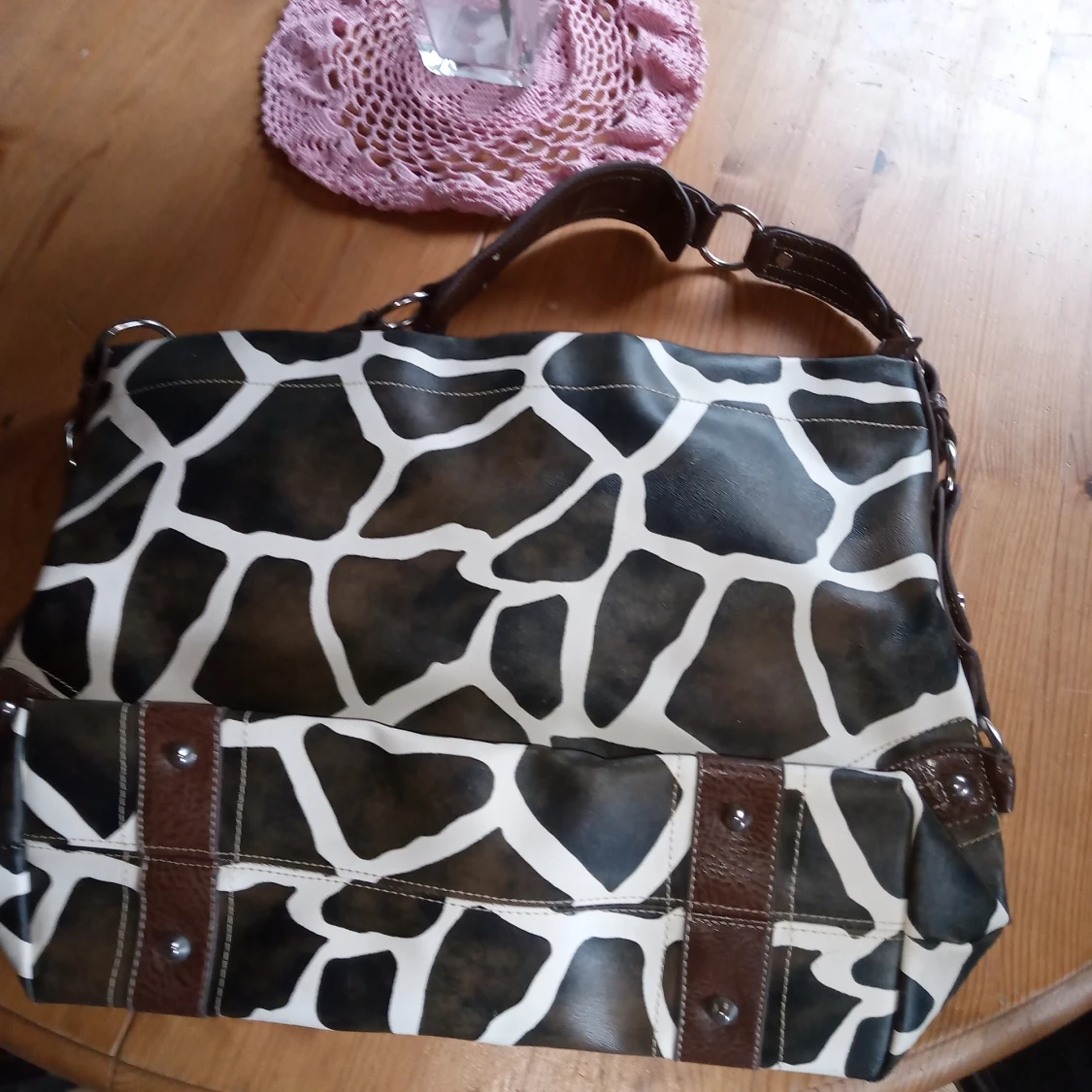 Stor mönstrad väska - 90