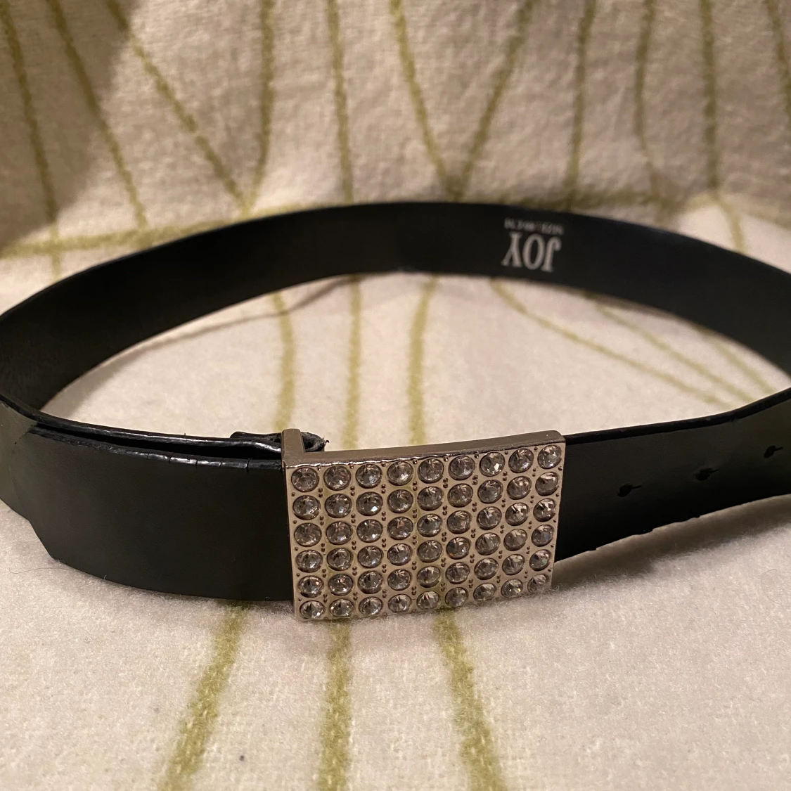 Skärp med Rhinestones  - 90