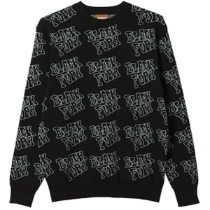 Golf Wang black fury sweater  - Snygg tröja från Tyler the creators märke Golf Wang.  ss19 black fury sweater  Knappt använd 
